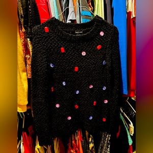 Wet Seal discontinued brand size small pullover sweater with gemstones